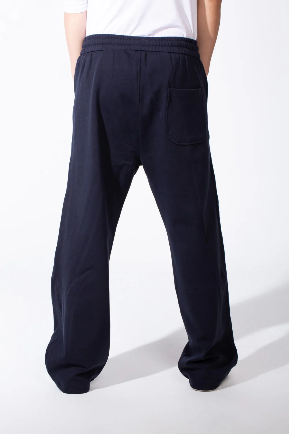 Men's Wide Leg Sweatpants Double Needle Side Seams In-Seam Side Pockets Designed - Image 14