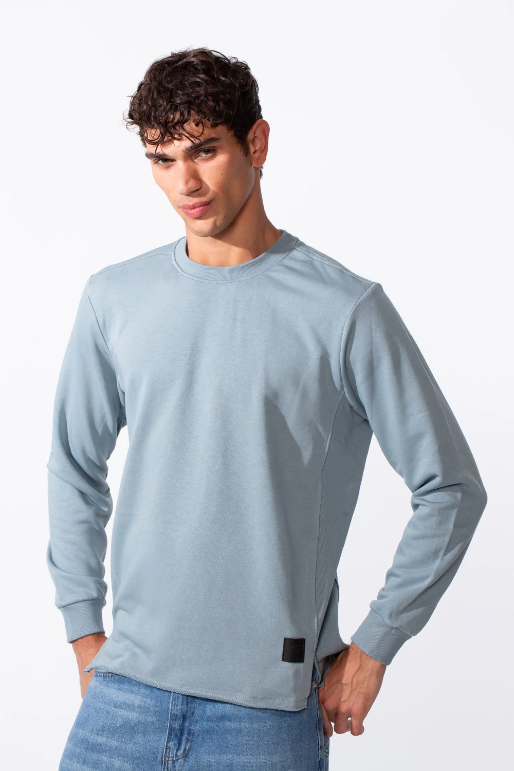 Men's Winter Slim Fit Plain Milton Long Sleeve T-Shirt - Image 13