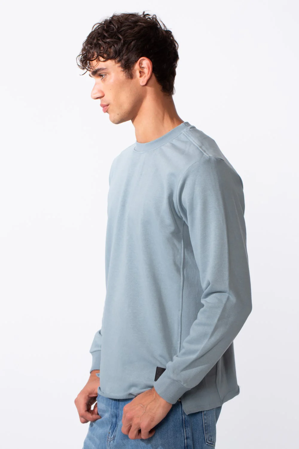 Men's Winter Slim Fit Plain Milton Long Sleeve T-Shirt - Image 15