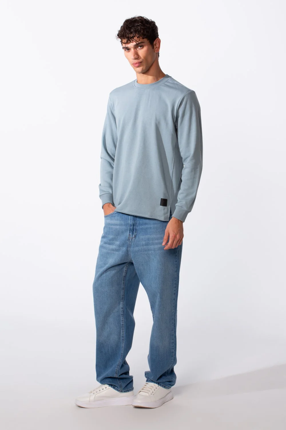 Men's Winter Slim Fit Plain Milton Long Sleeve T-Shirt - Image 16