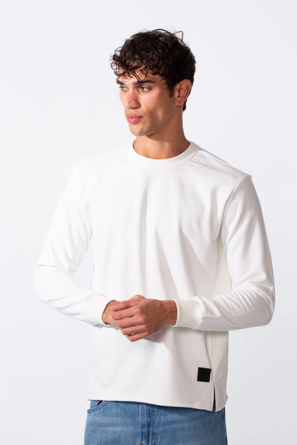 Men's Winter Slim Fit Plain Milton Long Sleeve T-Shirt - Image 17