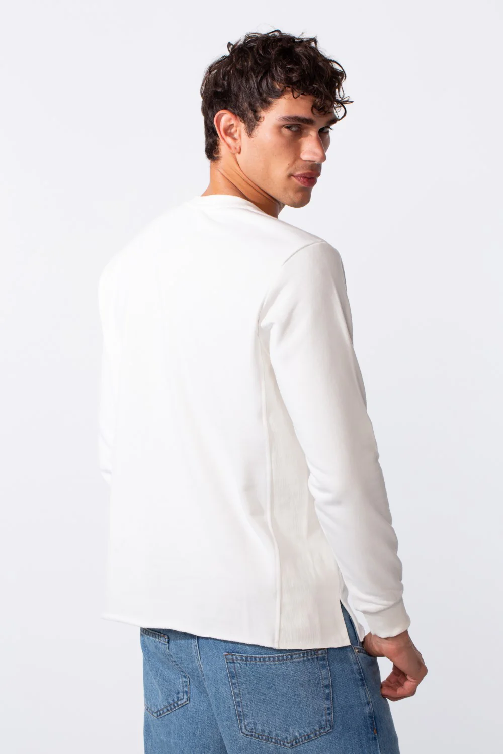 Men's Winter Slim Fit Plain Milton Long Sleeve T-Shirt - Image 18