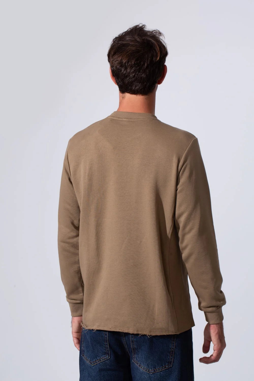 Men's Winter Slim Fit Plain Milton Long Sleeve T-Shirt - Image 2