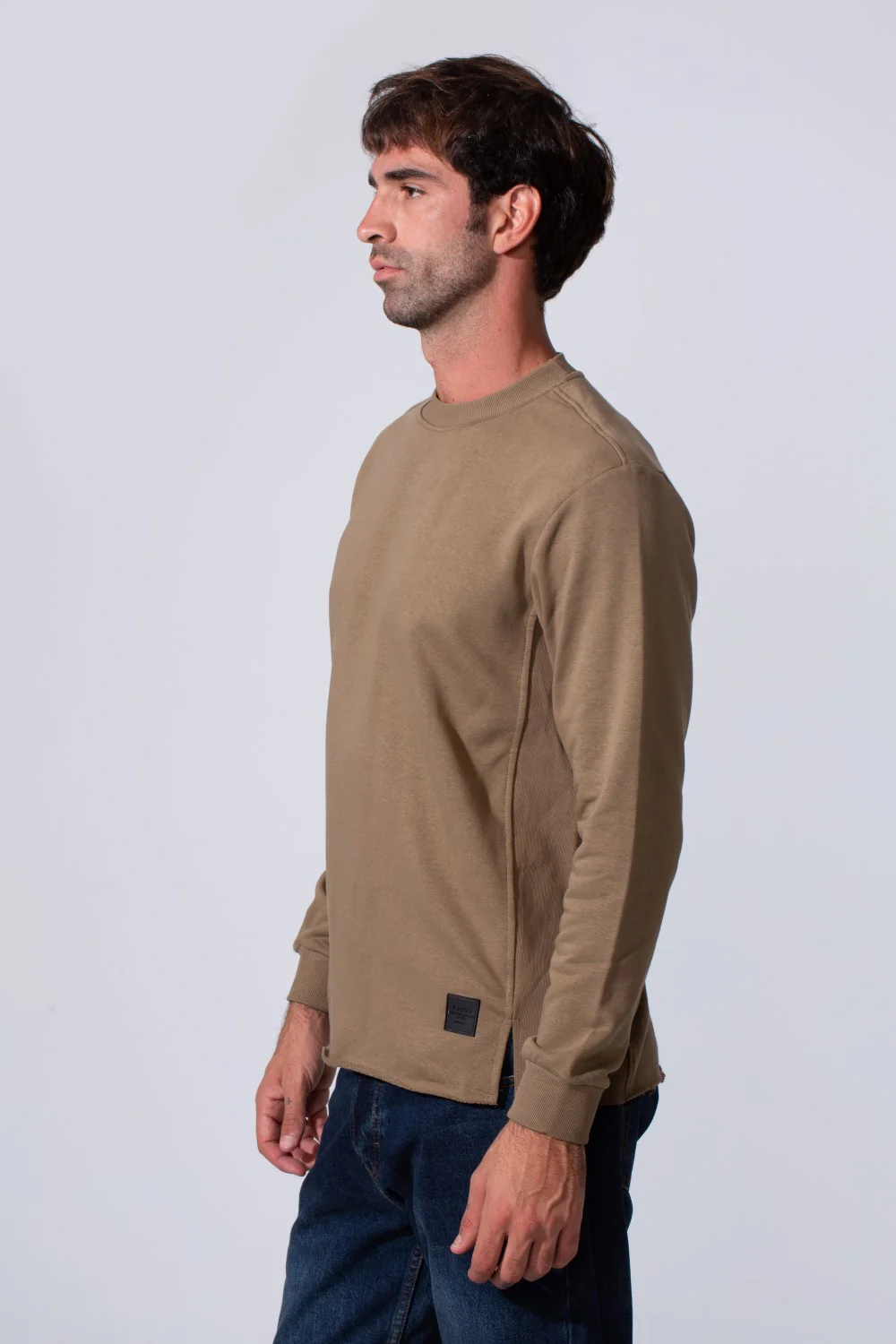 Men's Winter Slim Fit Plain Milton Long Sleeve T-Shirt - Image 3
