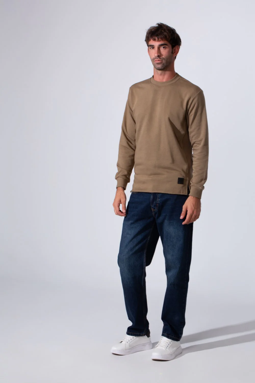 Men's Winter Slim Fit Plain Milton Long Sleeve T-Shirt - Image 4