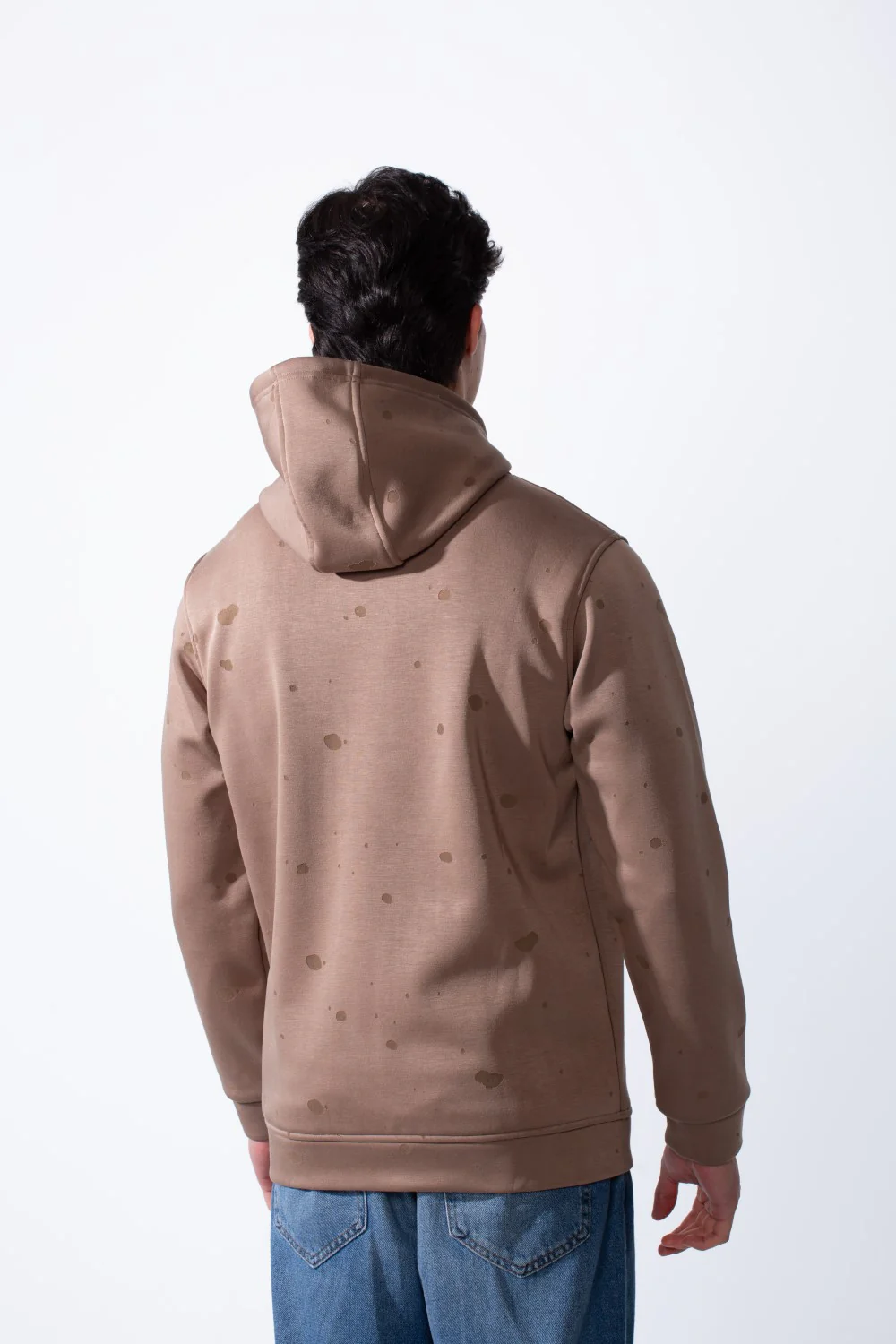 Men's Zip-Up Front Pockets Slim Fit Everyday Wear Casual Design Hood Sweatshirt - Image 14