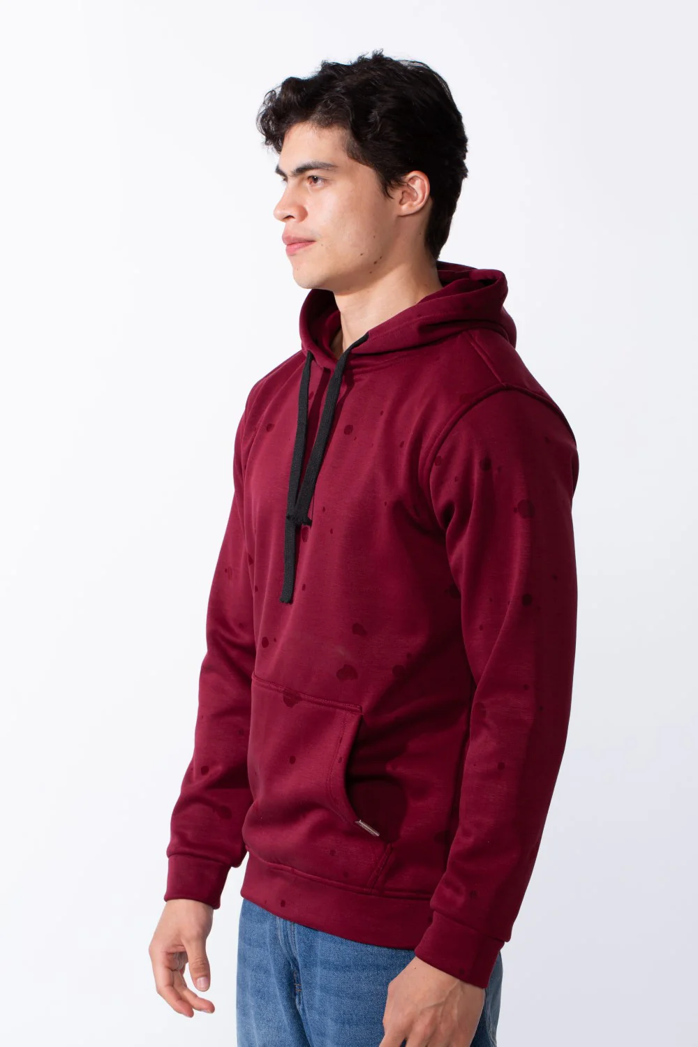 Men's Zip-Up Front Pockets Slim Fit Everyday Wear Casual Design Hood Sweatshirt - Image 20