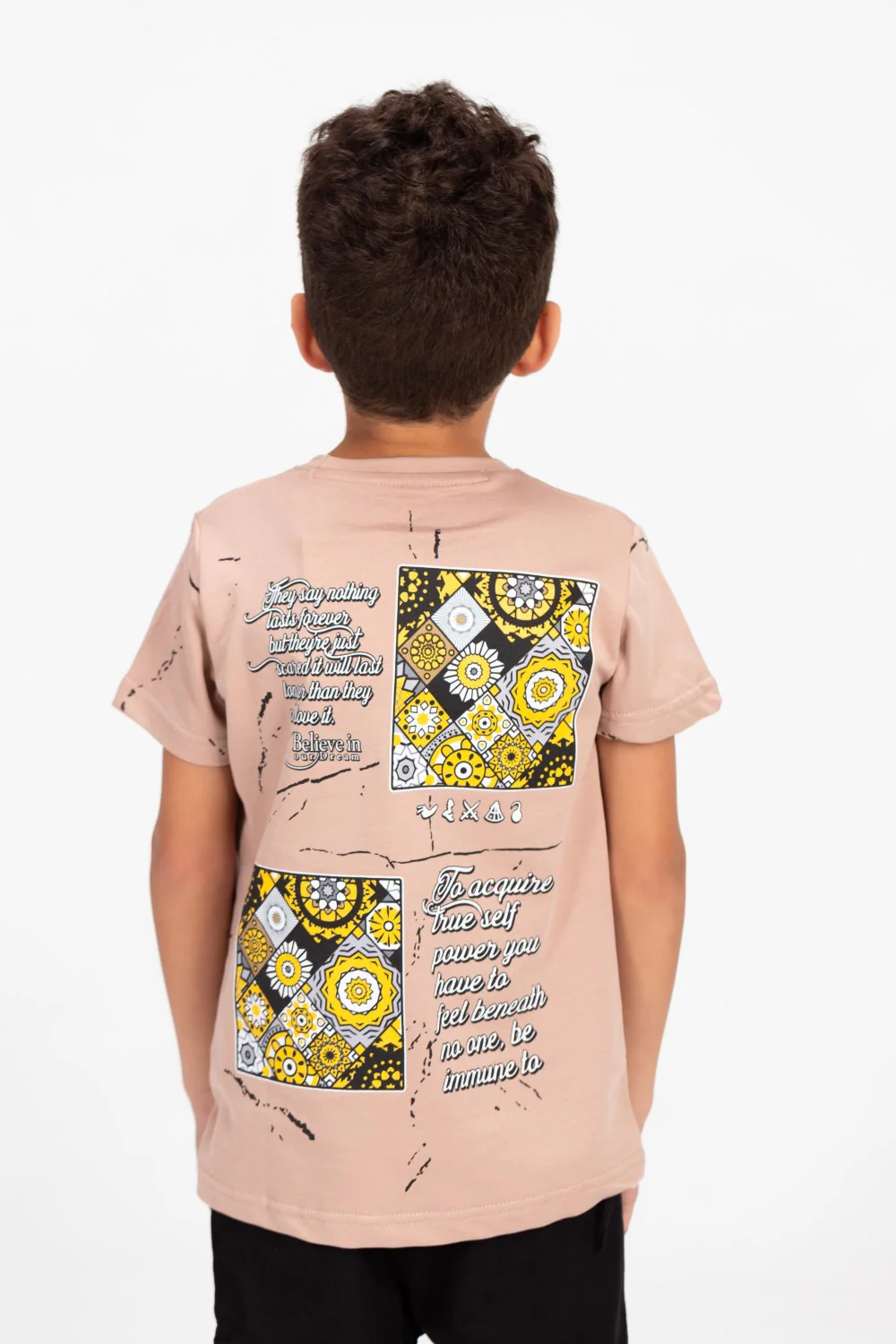 Milton Rounded Neck Printed T-Shirt - Image 2
