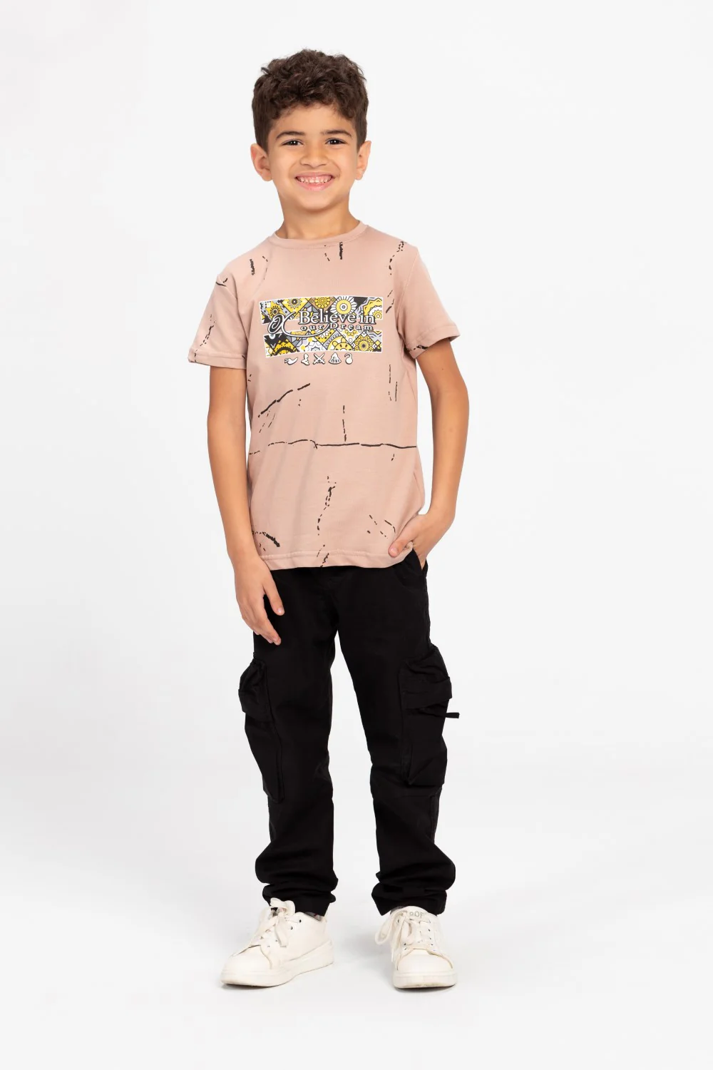 Milton Rounded Neck Printed T-Shirt - Image 4