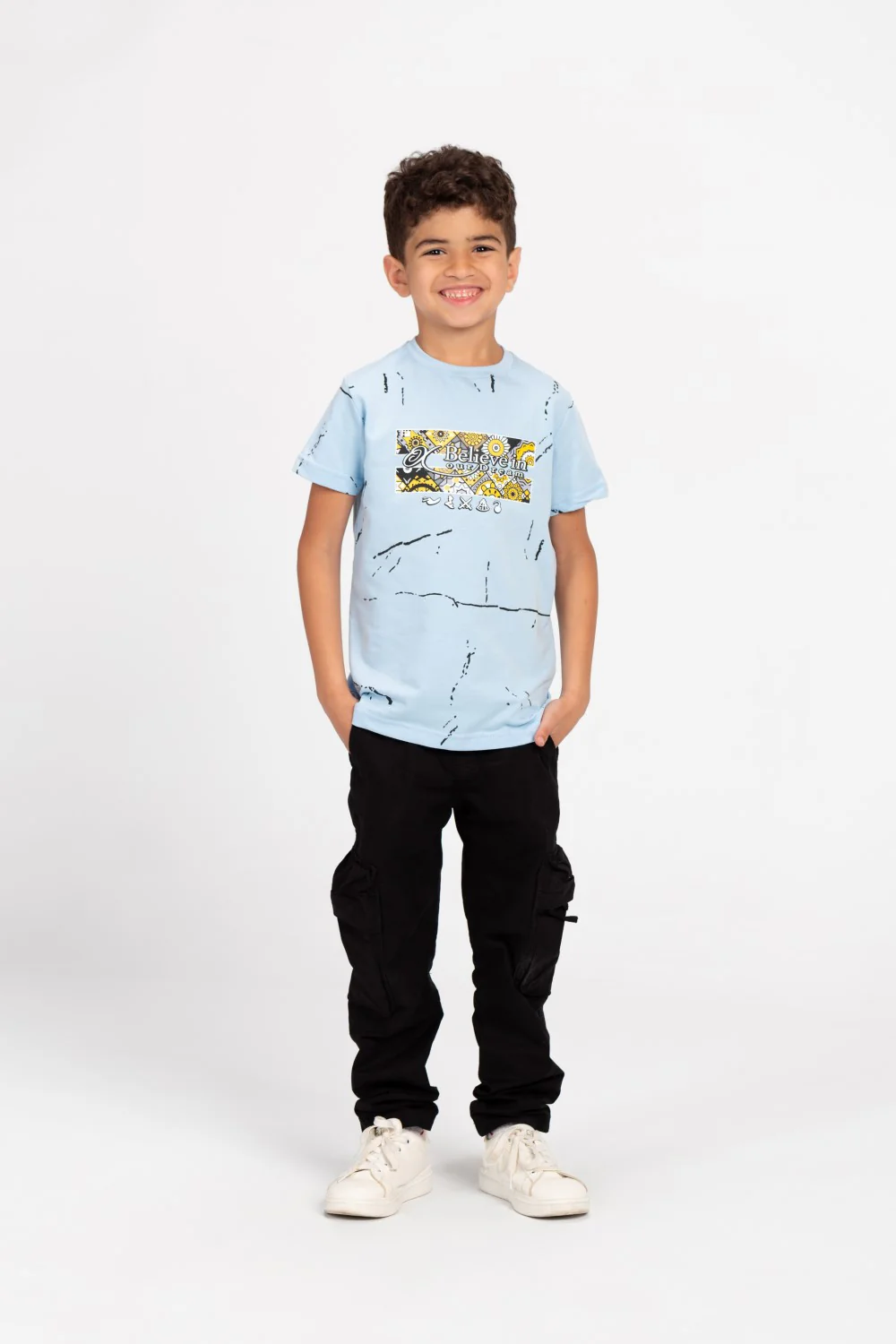 Milton Rounded Neck Printed T-Shirt - Image 8