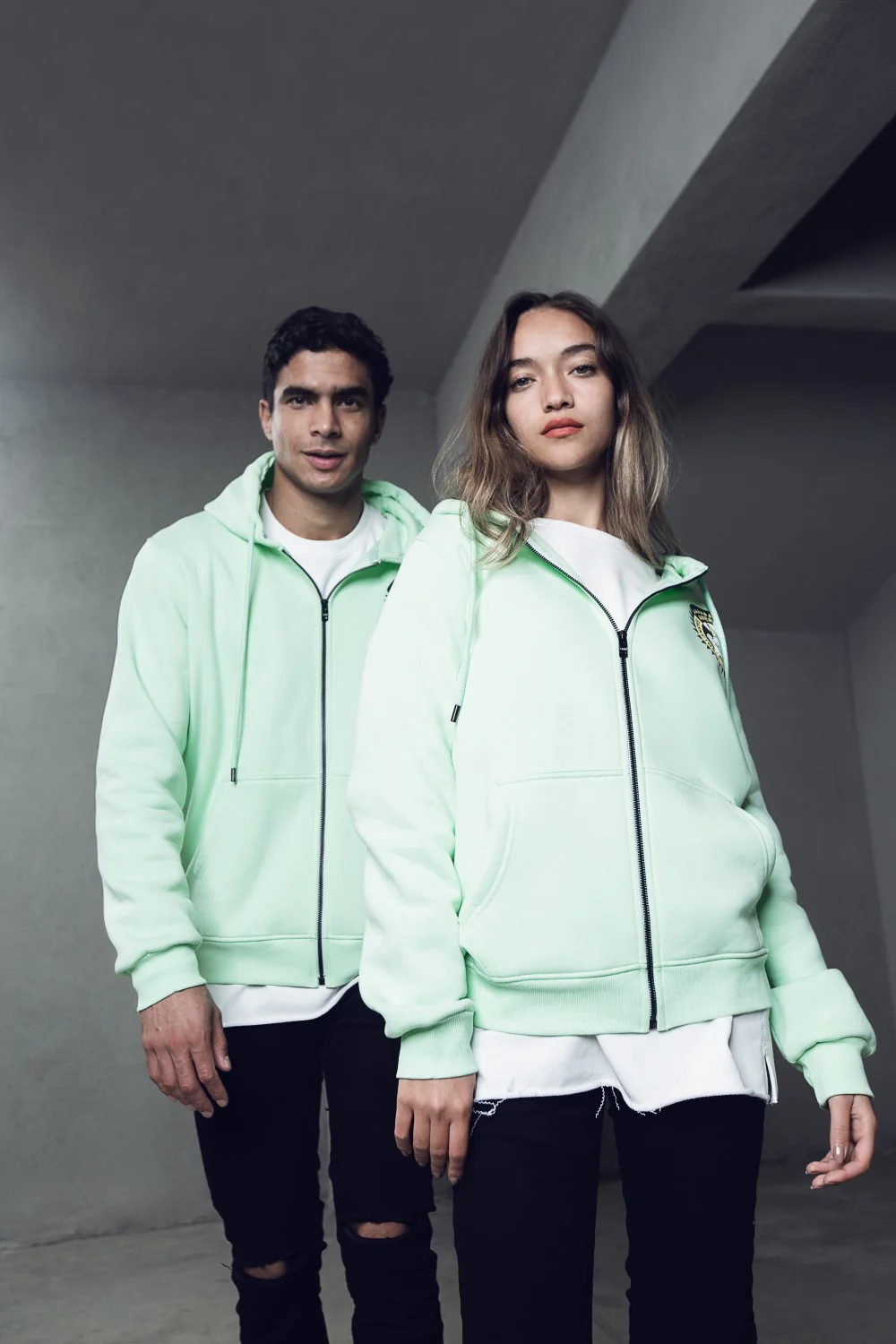 Unisex Hoodie Padded With Unqiue Modern Pattern Hooded Sweatshirt - Image 2