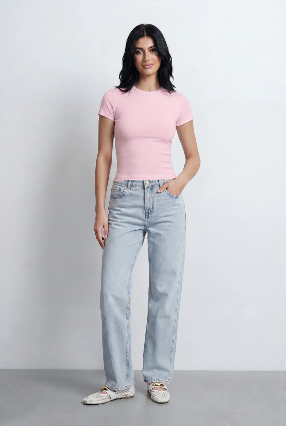 Women’s Tomato Store Classic Crew Neck Short Sleeve Basic Top T-Shirt - Image 11