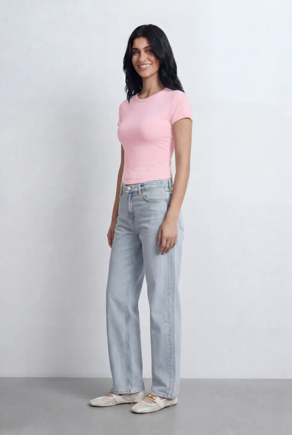 Women’s Tomato Store Classic Crew Neck Short Sleeve Basic Top T-Shirt - Image 12