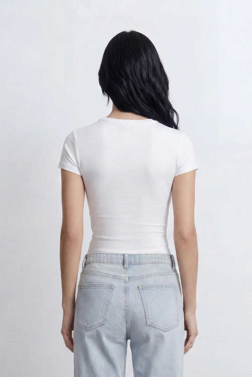 Women’s Tomato Store Classic Crew Neck Short Sleeve Basic Top T-Shirt - Image 18