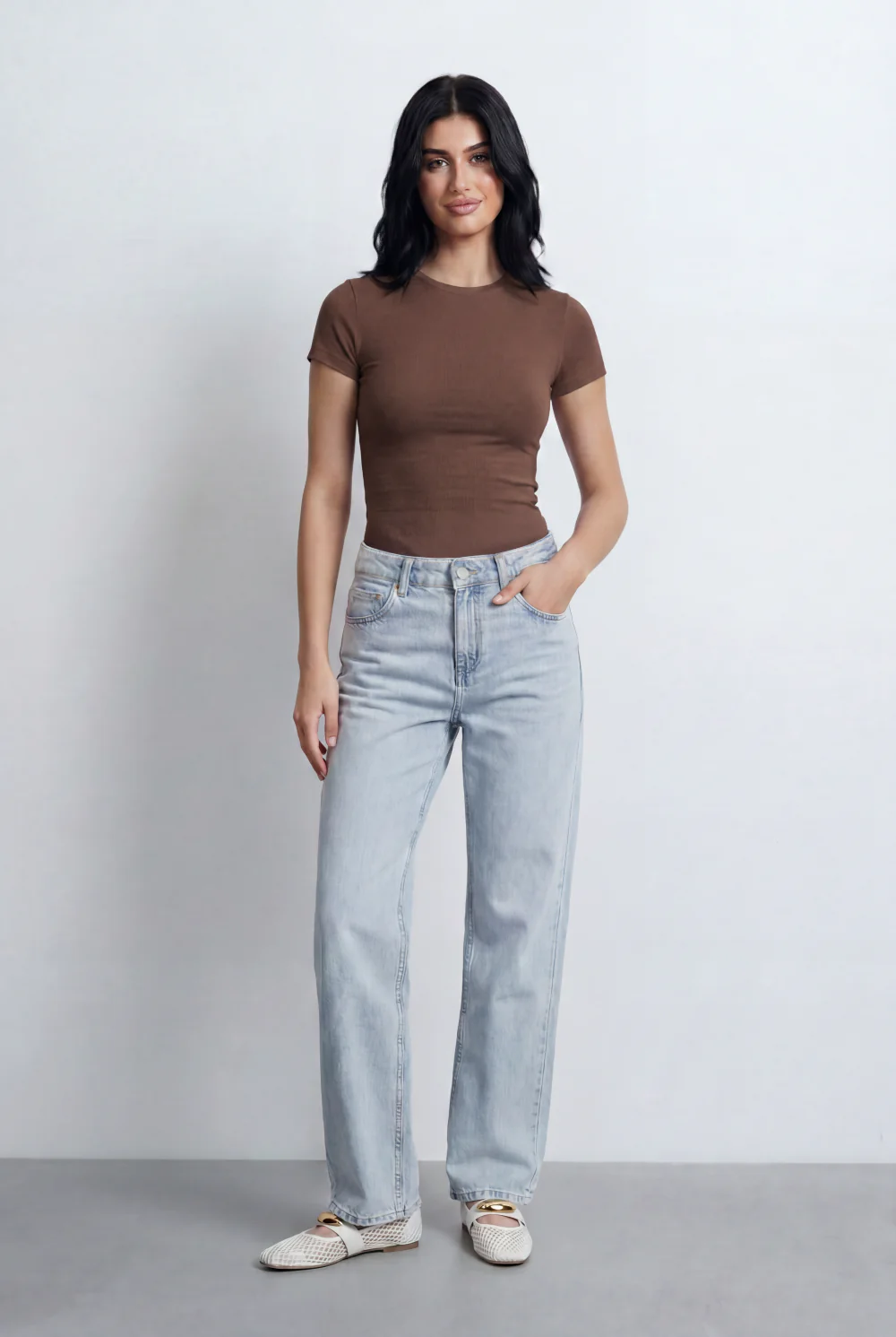 Women’s Tomato Store Classic Crew Neck Short Sleeve Basic Top T-Shirt - Image 4