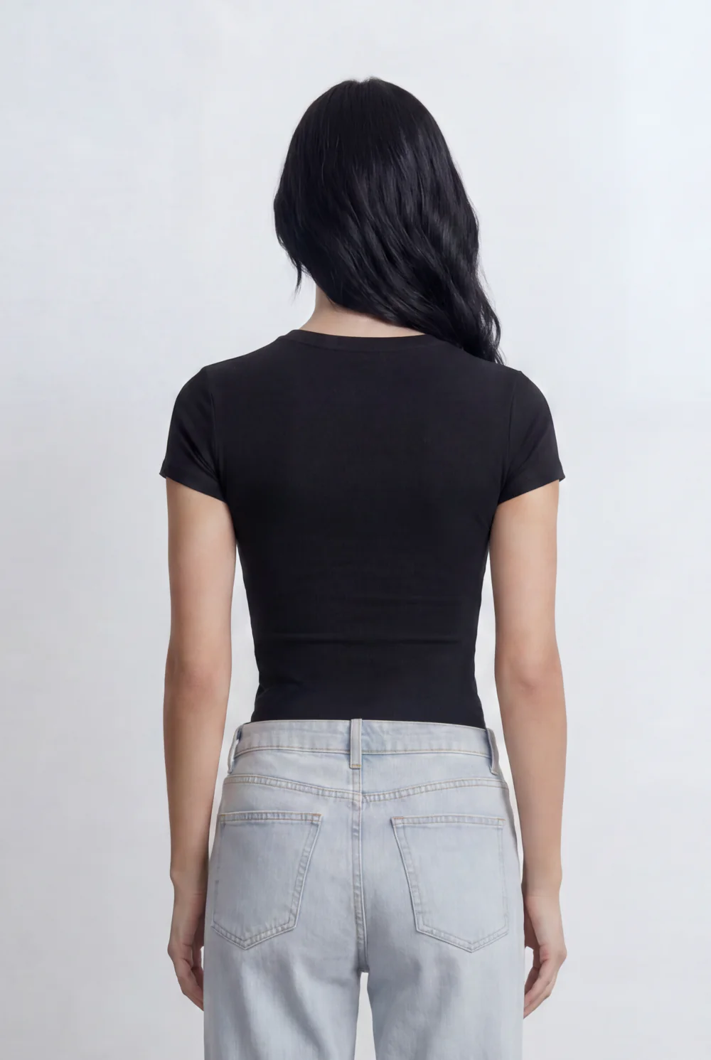 Women’s Tomato Store Classic Crew Neck Short Sleeve Basic Top T-Shirt - Image 6