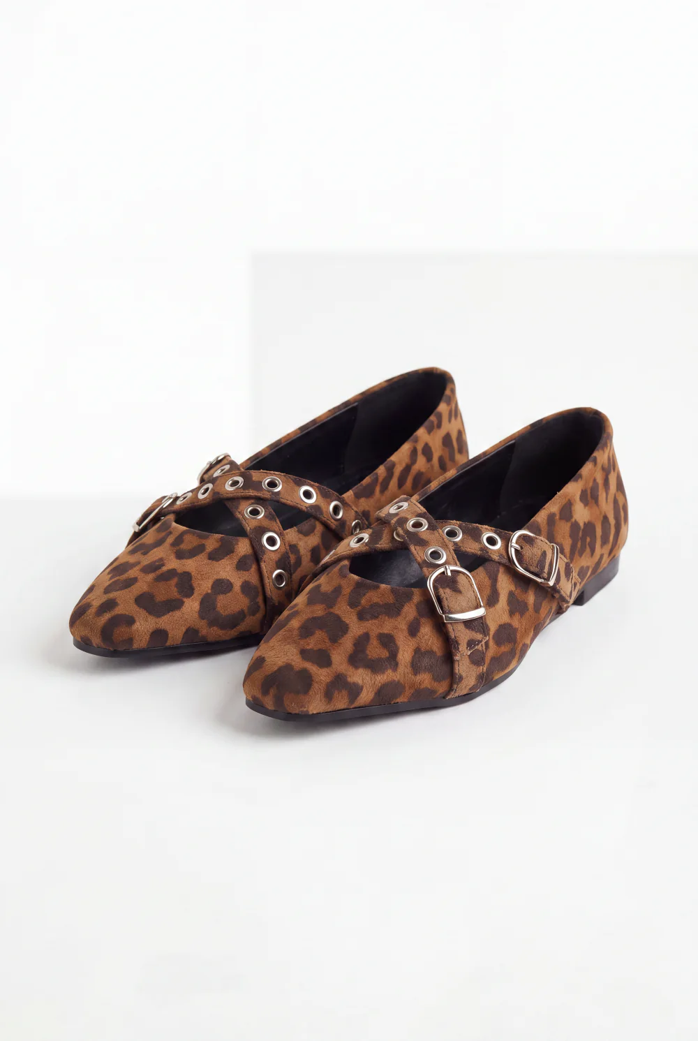 Women’s Tomato Store Mary Jane Flats Multi Strap Buckle Details Metal Eyelet Accents Ballet Flats Shoes - Image 9