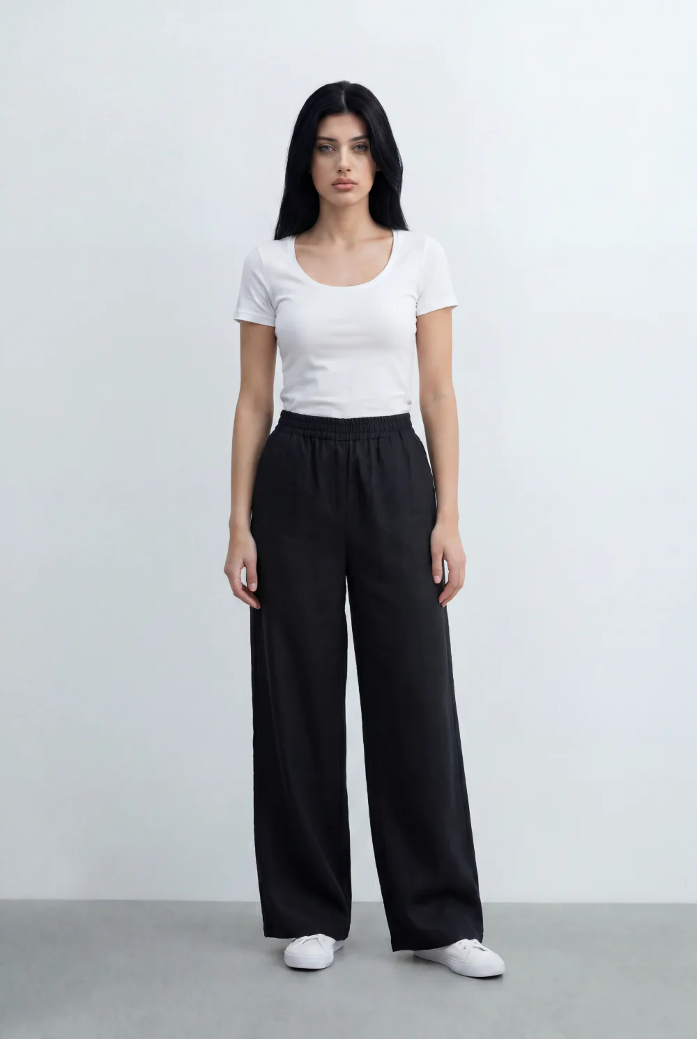 Women’s Tomato Store Pants Elastic Waist Comfort Fit - Image 3