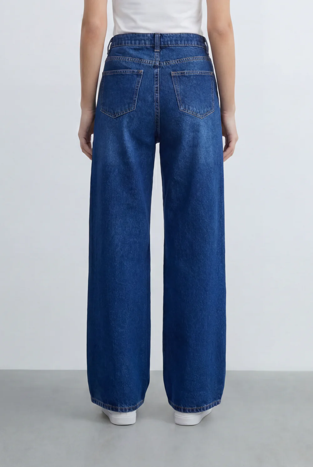 Women’s Tomato Store Soft Washed Finish Wide Leg Denim Pants - Image 10