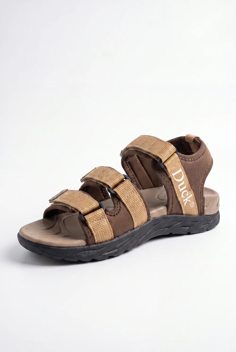 Men’s Tomato Store Sport Sandals Duck Adjustable Hook Loop Straps Cushioned Footbed - Image 8