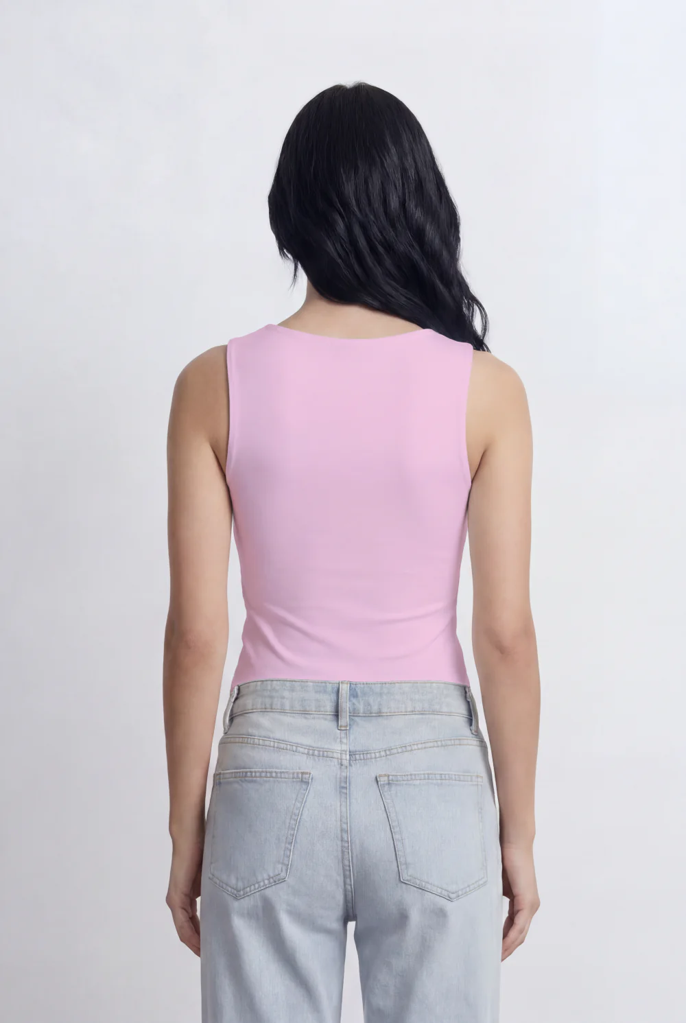 Women’s Tomato Store Square Neck Tank Basic Top Wide Strap Design T-Shirt - Image 19