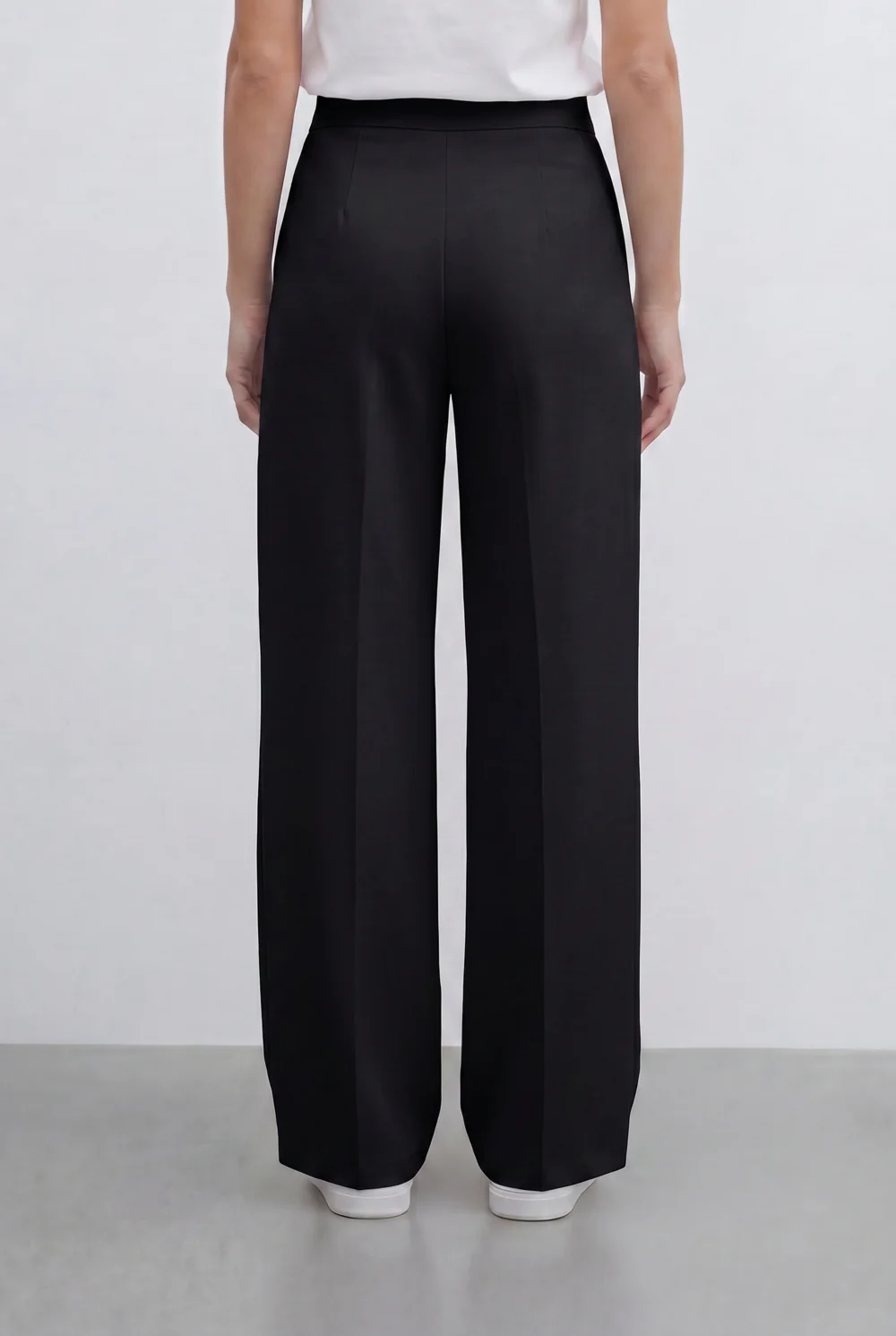Women’s Tomato Store Tailored Basic Pants With Front Pleat Details Flowing Silhouette - Image 10