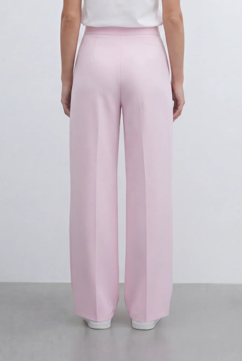 Women’s Tomato Store Tailored Basic Pants With Front Pleat Details Flowing Silhouette - Image 14