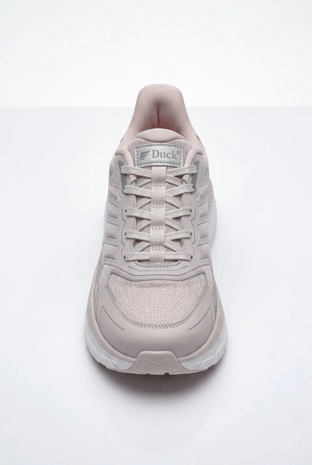 Women's Tomato Store Running Sneaker Neutral Tone Design Lace Up Closure Duck Shoes - Image 8