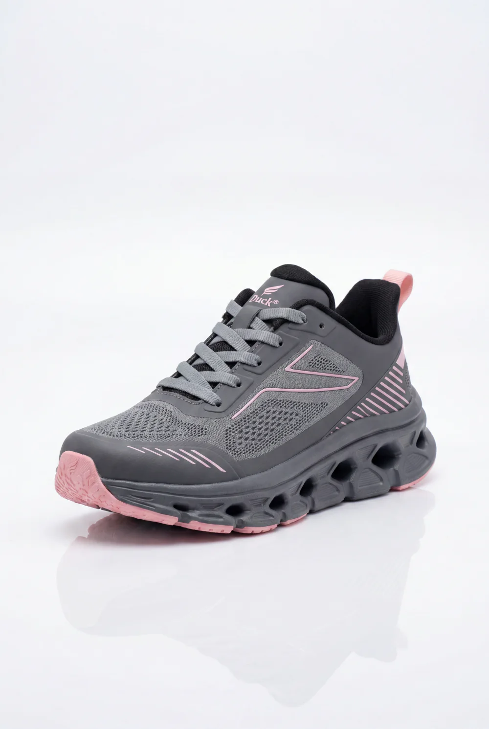 Women's Tomato Store Suck Shoes Active Runner Engineered Knit Upper Ventilated Construction Secure Lace - Image 3